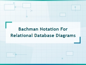 Bachman Notation for Relational Database Diagrams Explained