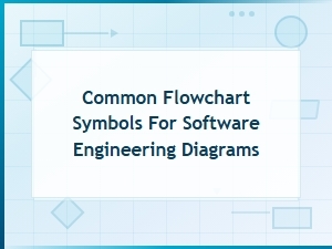 Common Flowchart Symbols for Software Engineering Diagrams Guide